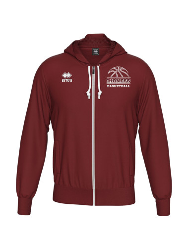 Chaqueta paseo granate Basket Lioness